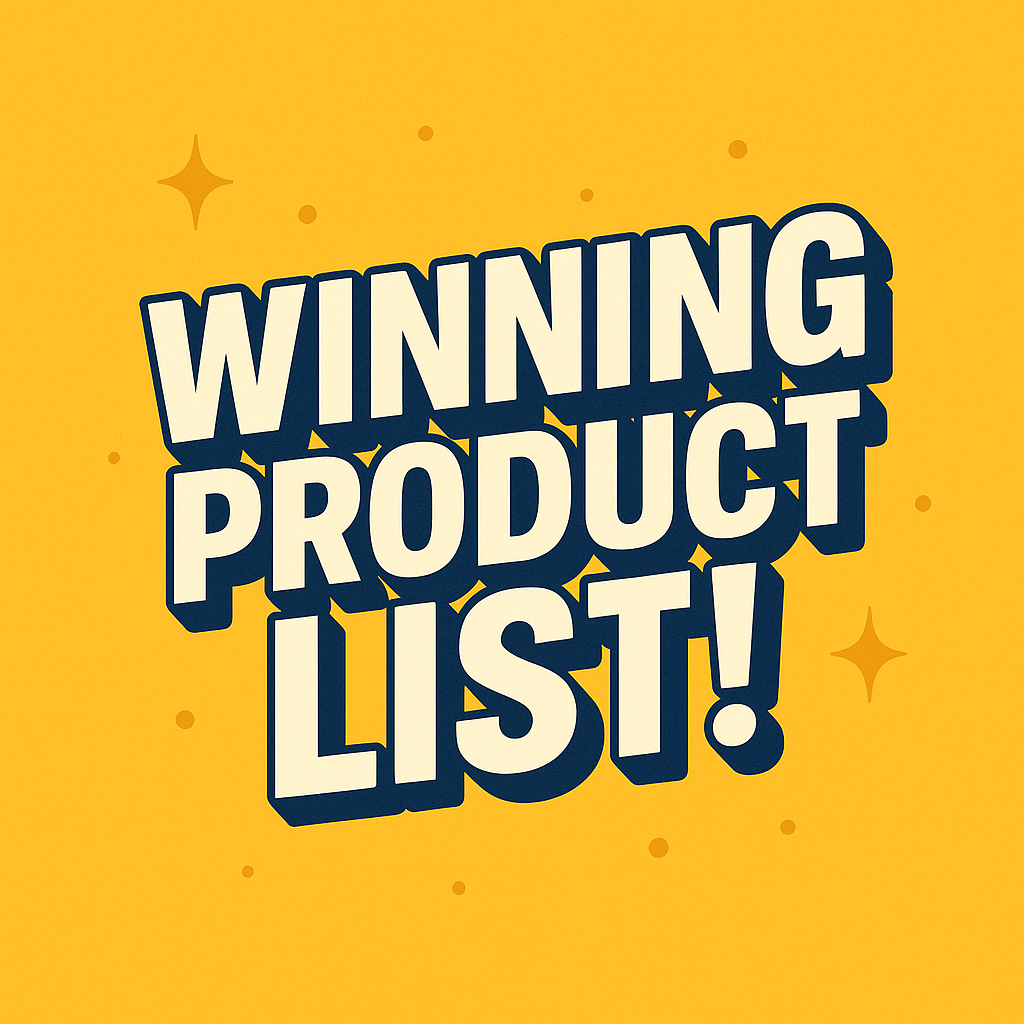 Winning Products List